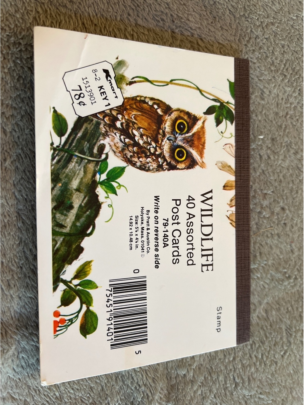 Wildlife Assorted Postcards Set of 40